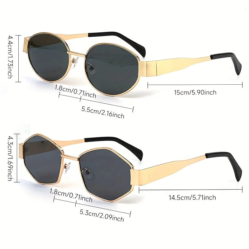 🔥 زوجان من نظارات شمسية… وحضور واحد لا يُنسى