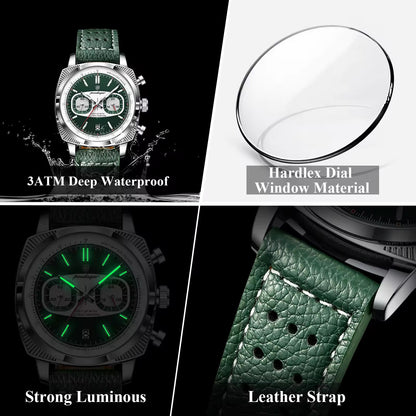 Montre Homme POEDAGAR 838 – Élégance et Luxe au Quotidien