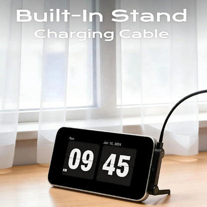 ⚡ كابل الشحن الخفي 2 في 1 مع حامل مدمج – شحن فائق السرعة 240 واط