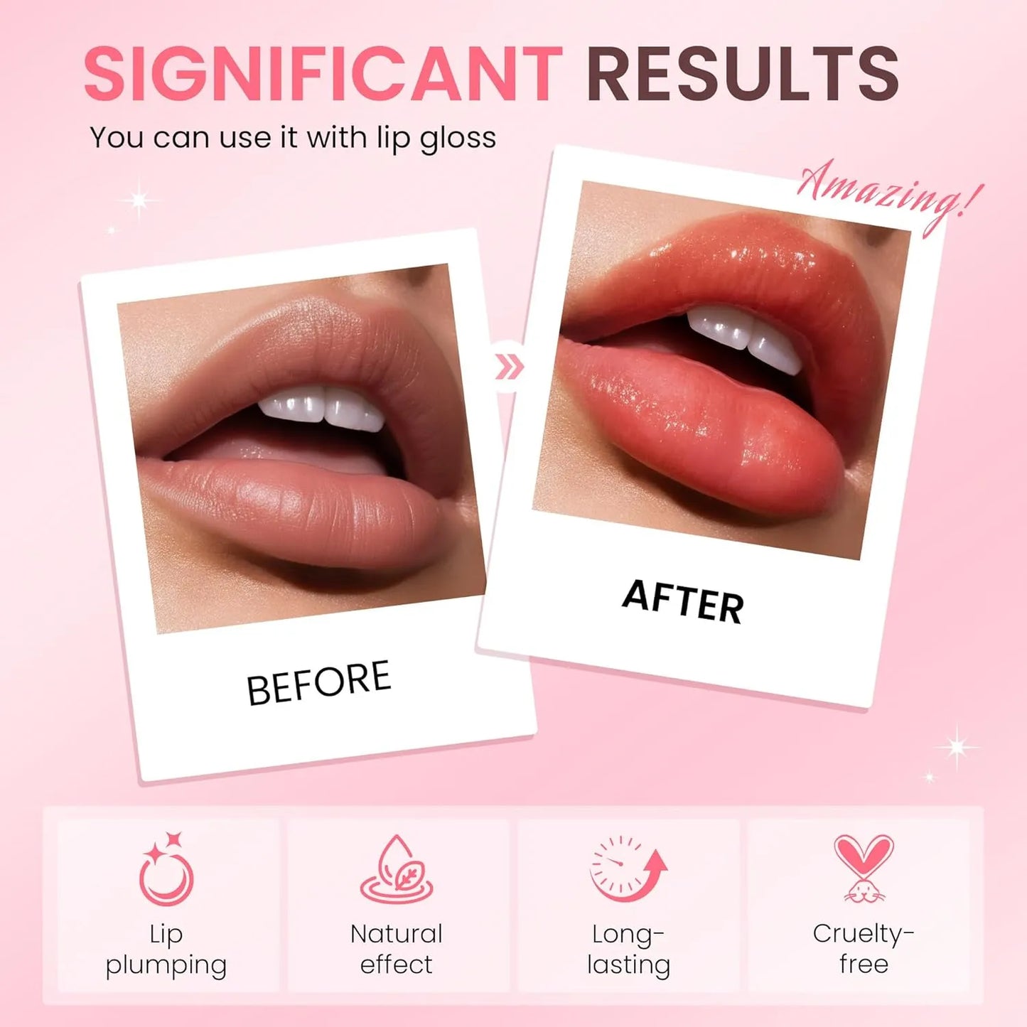 مجموعة تكبير الشفاه Vafee Lip Plumper Set