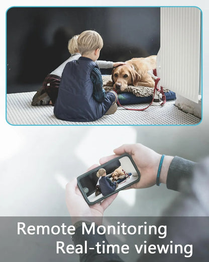 كاميرا واي فاي صغيرة مخفية بدقة عالية مع كشف الحركة الذكي (بطارية تدوم 150 يوم)