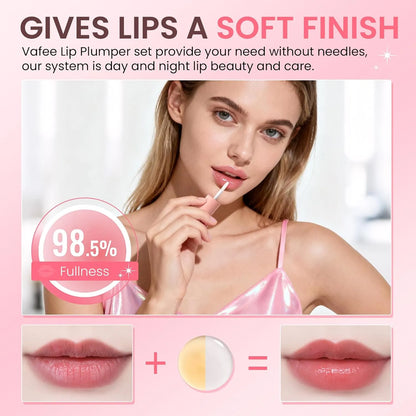 مجموعة تكبير الشفاه Vafee Lip Plumper Set