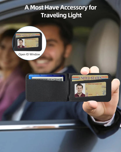 حامل هاتف مغناطيسي مع محفظة بطاقات