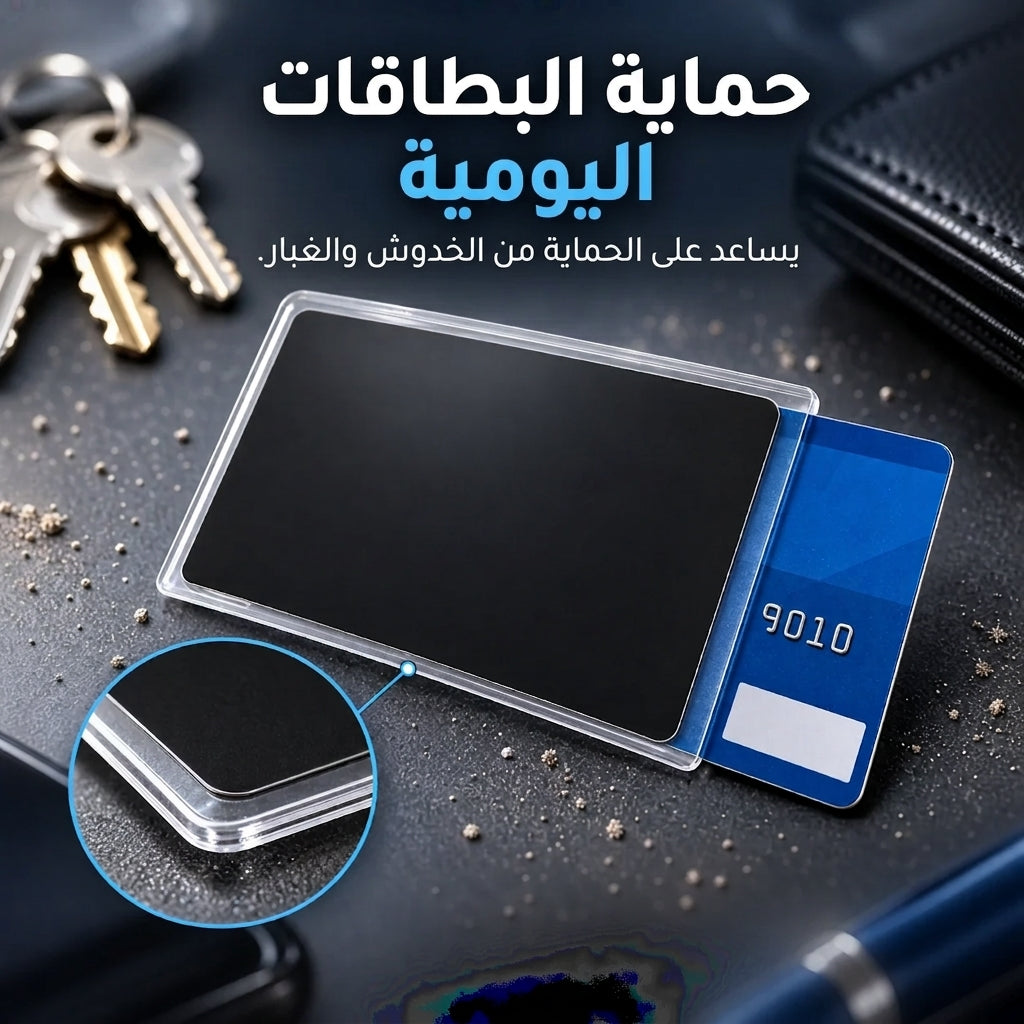 غلاف البطاقات لحماية الخصوصية من الزوايا الجانبية