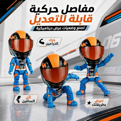 مجسم خوذة الدراجة النارية المتحول للأبطال - الأكثر مبيعاً