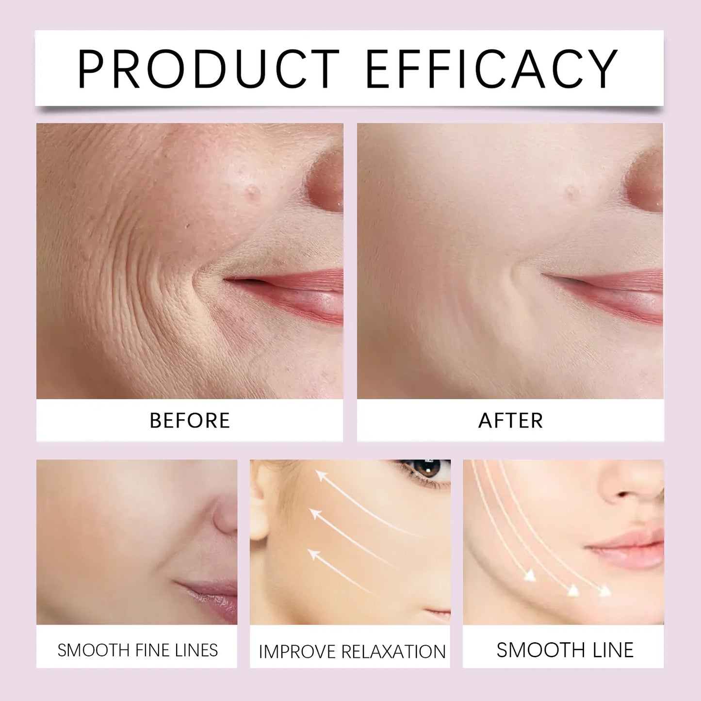 شريط لاصق غير مرئي لرفع الوجه وشد الترهلات والتجاعيد المزعجة