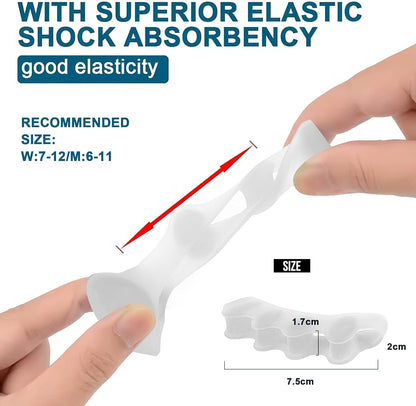 مصحّح أصابع القدم السيليكوني لتخفيف آلام إبهام القدم