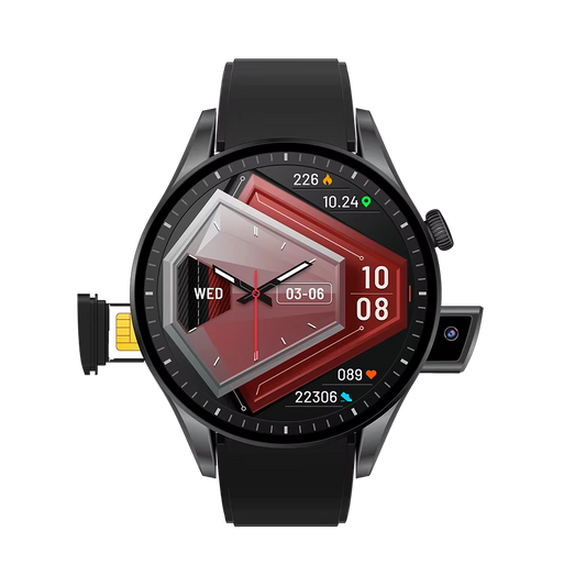 ساعة ذكية بشريحة إتصال وكاميرا مدمجة