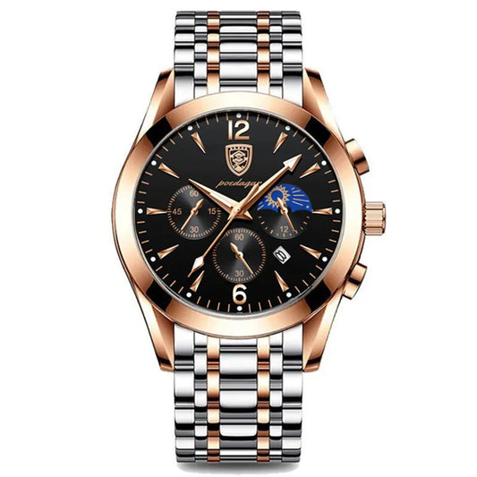 ساعة بيرتاسي للرجال بسوار معدني