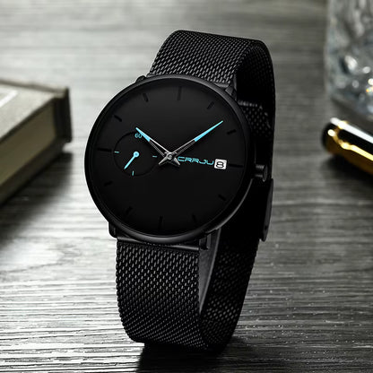 Montre Minimaliste CRRJU 2150 - Acier Inoxydable