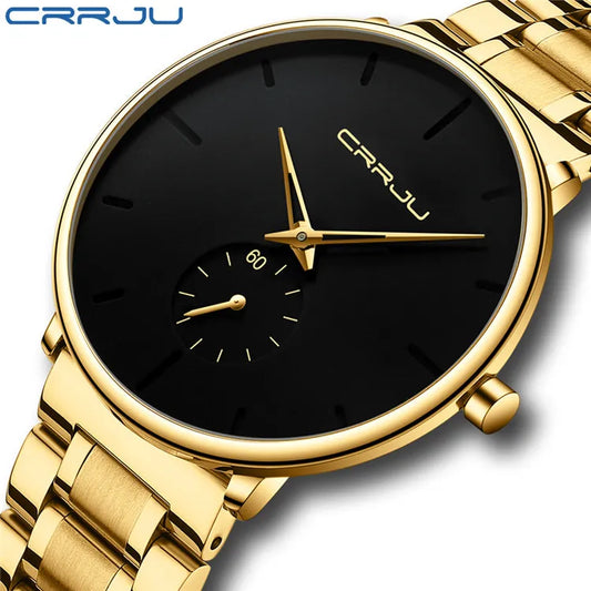 Montre Minimaliste CRRJU 2150 - Acier Inoxydable