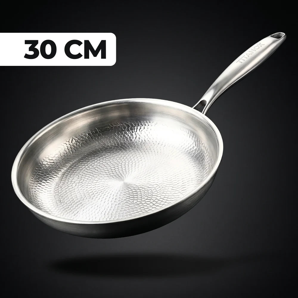 Poêle 100% Titane Pur Pour Une Cuisine Sans Toxines
