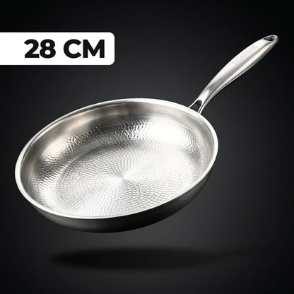 Poêle 100% Titane Pur Pour Une Cuisine Sans Toxines