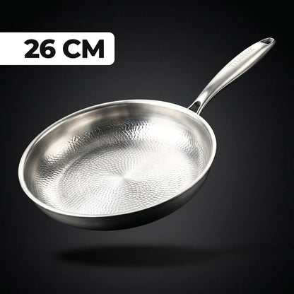 Poêle 100% Titane Pur Pour Une Cuisine Sans Toxines
