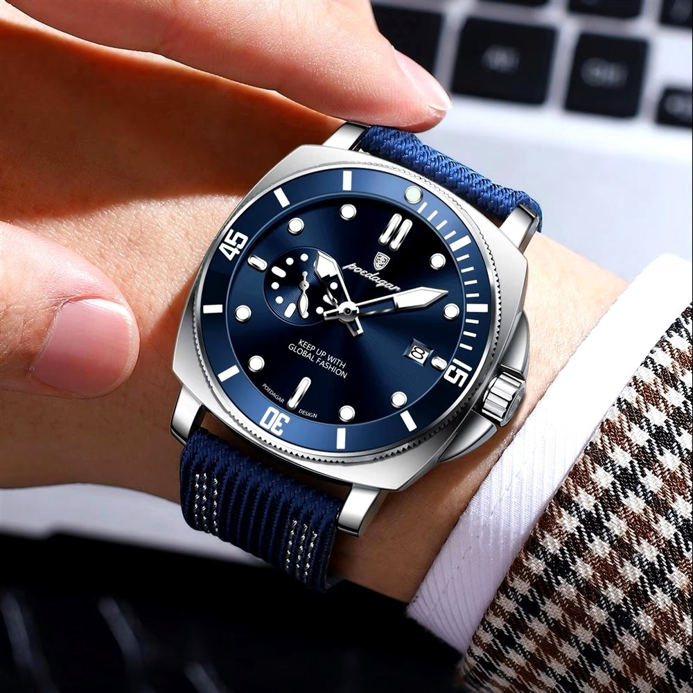 Montre Homme POEDAGAR 873 – Design Premium et Élégance Intemporelle