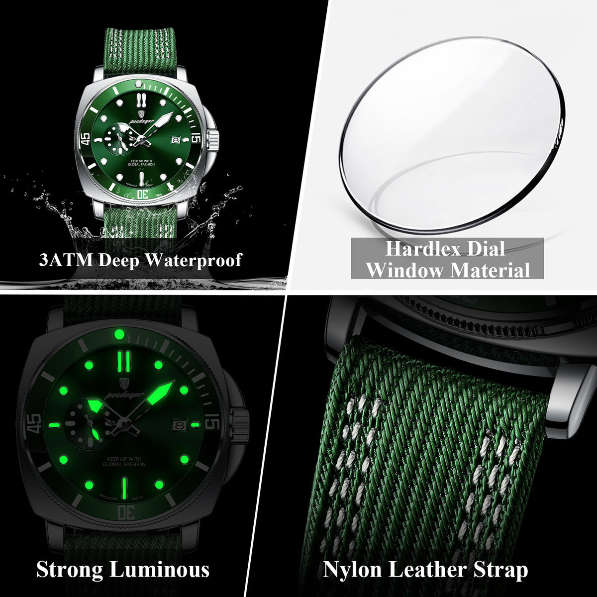 Montre Homme POEDAGAR 873 – Design Premium et Élégance Intemporelle