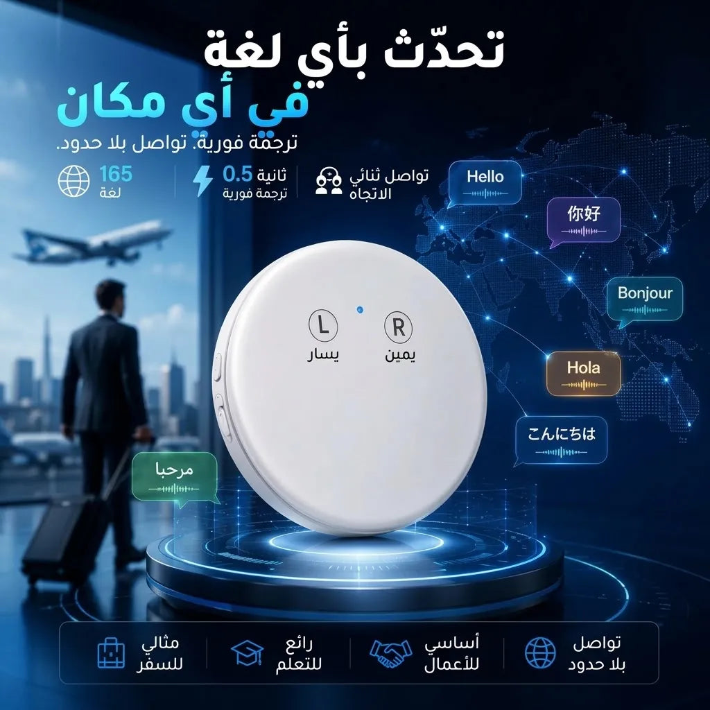 جهاز الترجمة الذكية الفورية الشامل