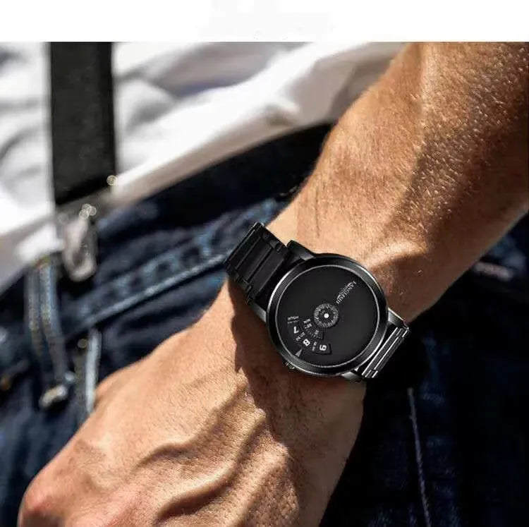 ساعة كرونوغراف كوارتز . الأناقة والدقة في معصمك