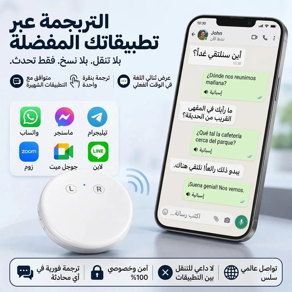 جهاز الترجمة الذكية الفورية الشامل