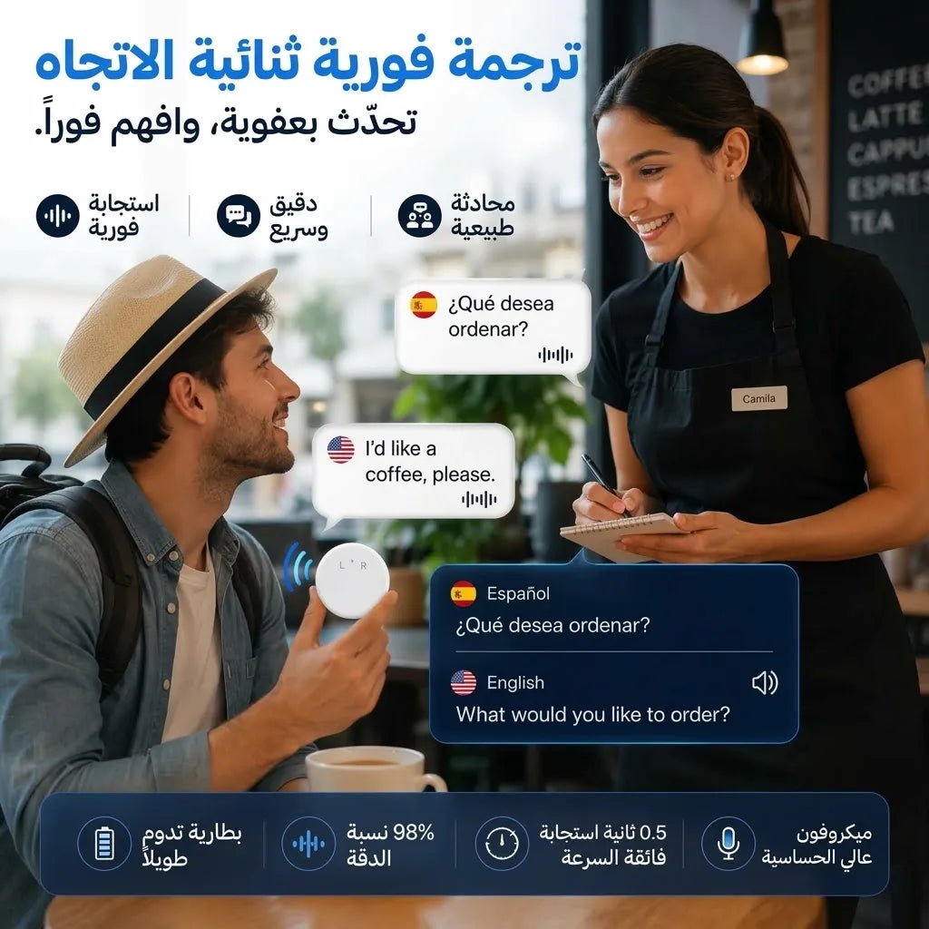 جهاز الترجمة الذكية الفورية الشامل