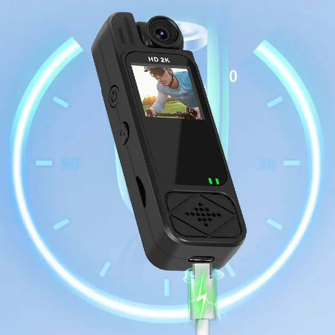 كاميرا جيب صغيرة بدقة تصوير عالية : 2000 ميغا بيكسل مع شاشة