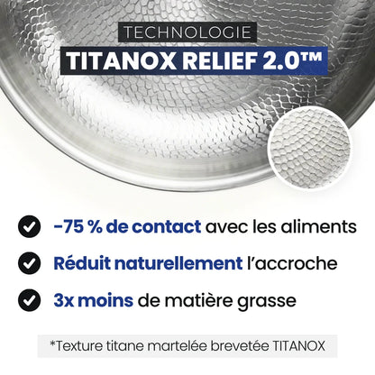 Poêle 100% Titane Pur Pour Une Cuisine Sans Toxines