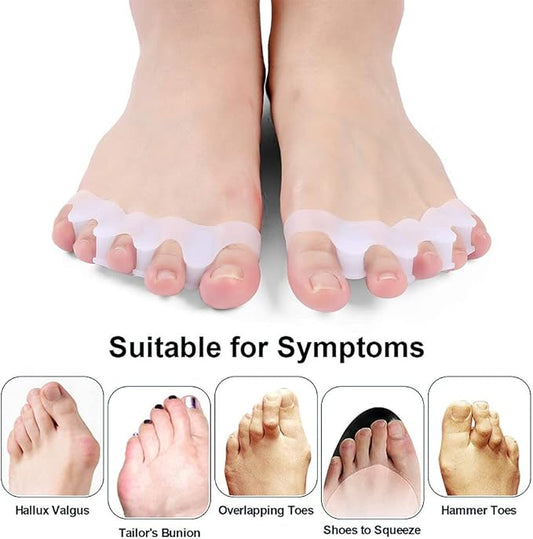 مصحّح أصابع القدم السيليكوني لتخفيف آلام إبهام القدم